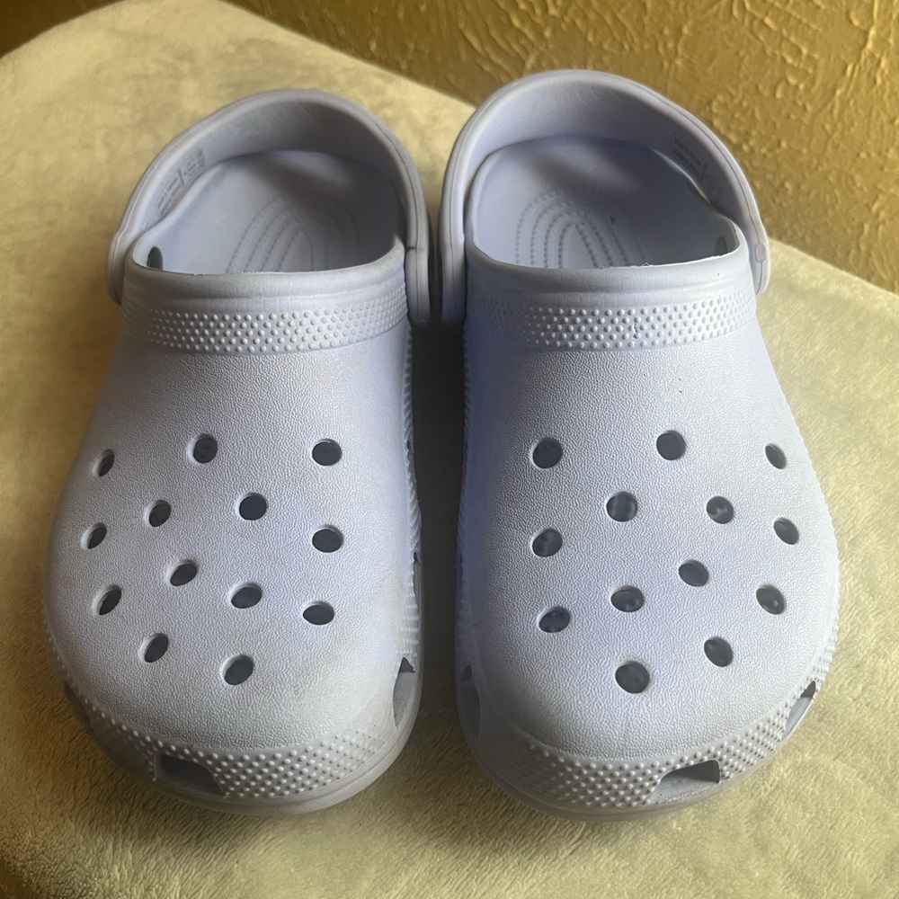 CROCS Kids Light Blue Water Shoes